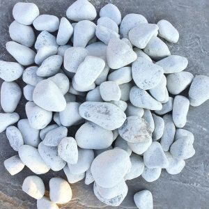 white pebbles - small