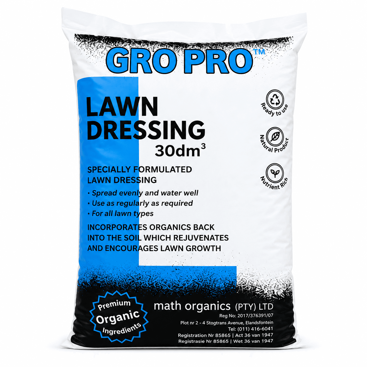 Lawn dressing