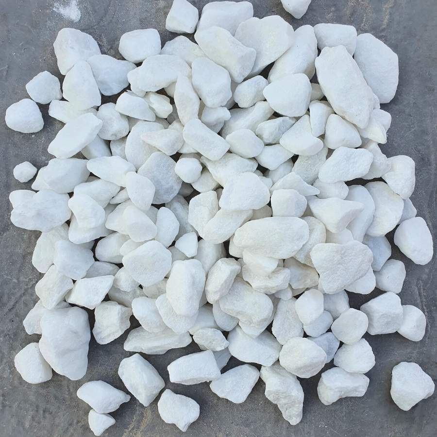 Pure White Stones (Snow) - Small