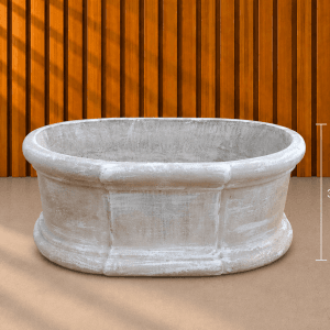 Oval planter pot large