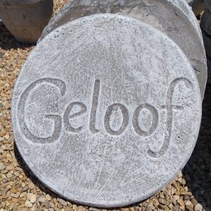 Geloof stepping stone