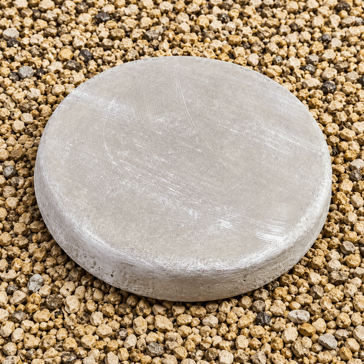 Round stepping stone