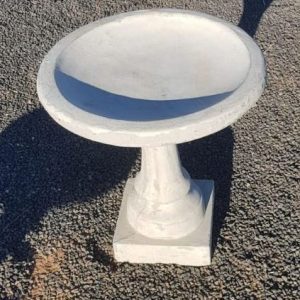Solid Bird Bath - Large