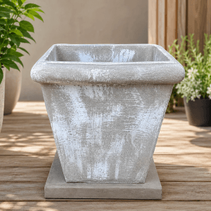 Amelia Cement Pot (H: 43cmxW:46cm)