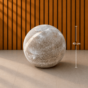 Hollow cement ball