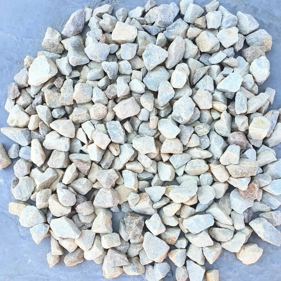 Champagne Crushed Stones -19mm