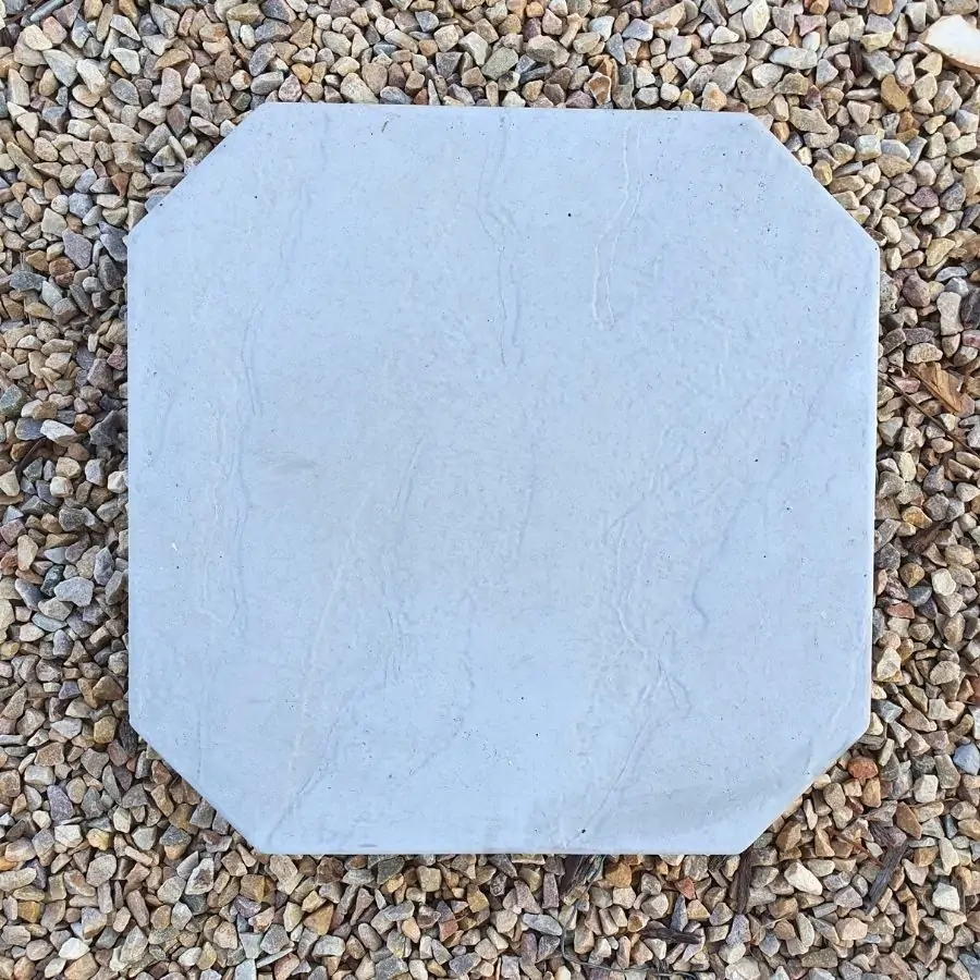 Octagon - Grey - 400 x 400mm - Stepping Stone