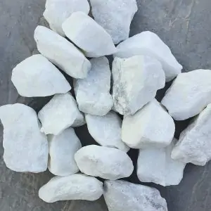 Pure White Stones (Snow) - Large